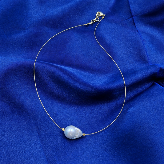 Minimalist Gold Chain Statement Necklace for Women Elegant Style BNEC01-GLD