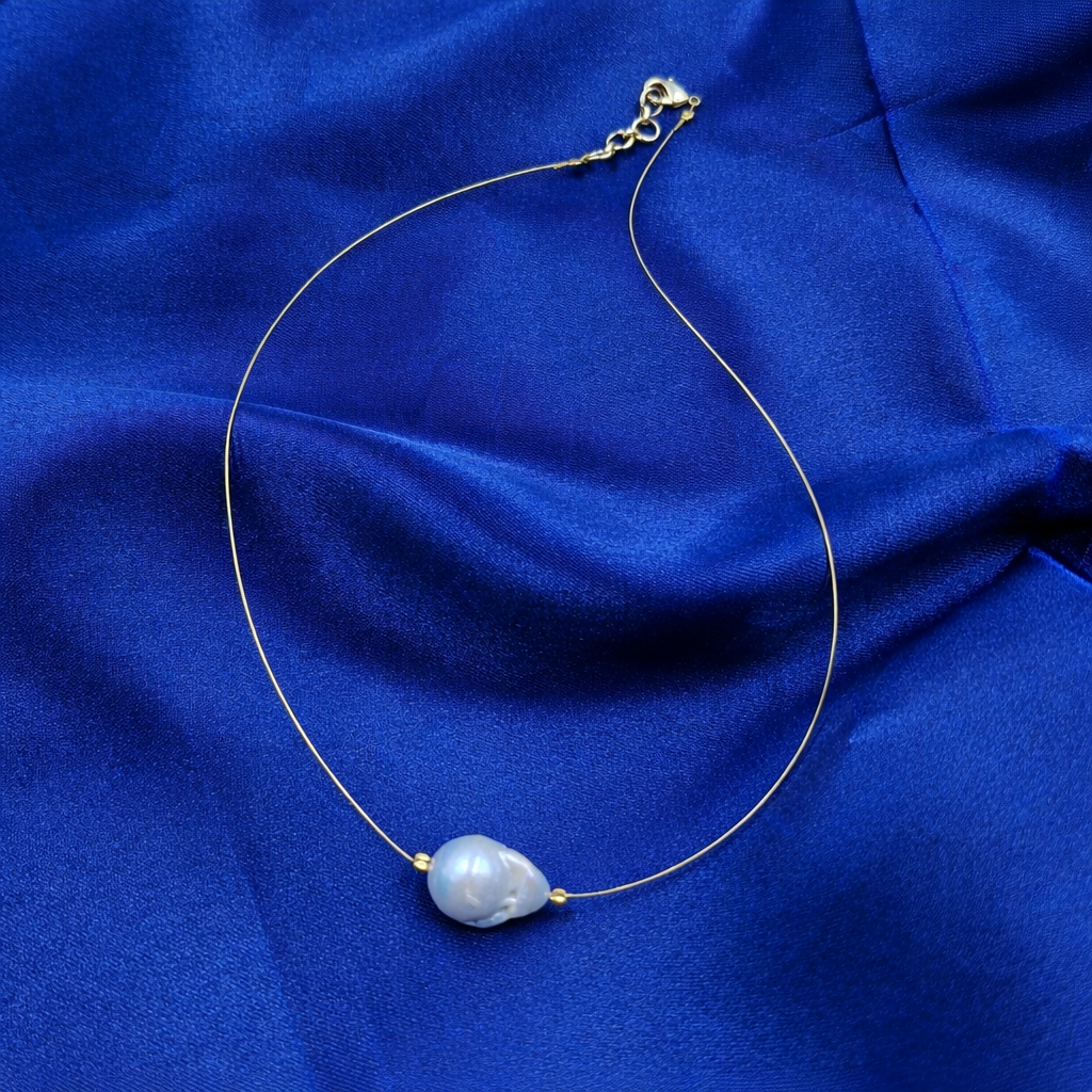 Minimalist Gold Chain Statement Necklace for Women Elegant Style BNEC01-GLD