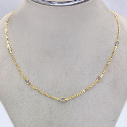 Minimalist Gold Chain Necklace for Women Elegant Everyday Jewelry CH03-GLD