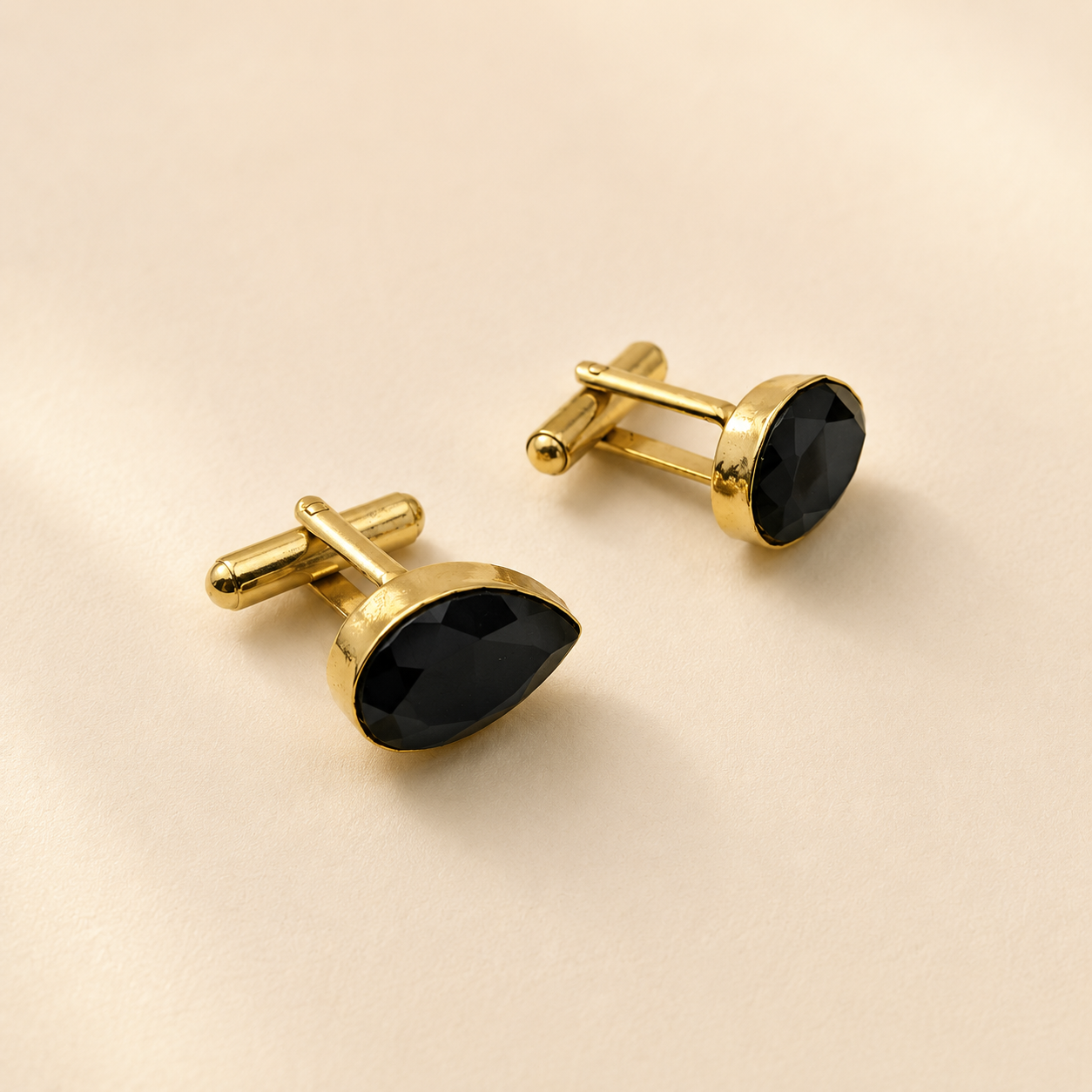 Classic Gold Plated Cufflinks for Men Formal Shirt Accessory CL-PARENT-GLD02