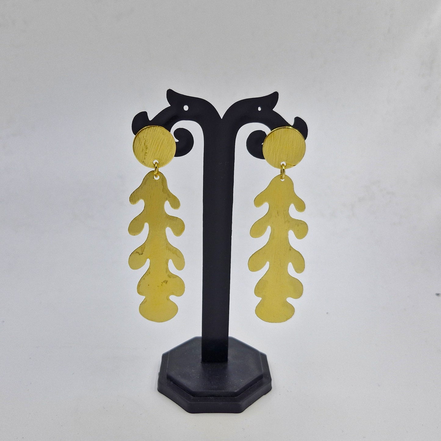 Desert Plant Cactus Inspired Earrings Elegant