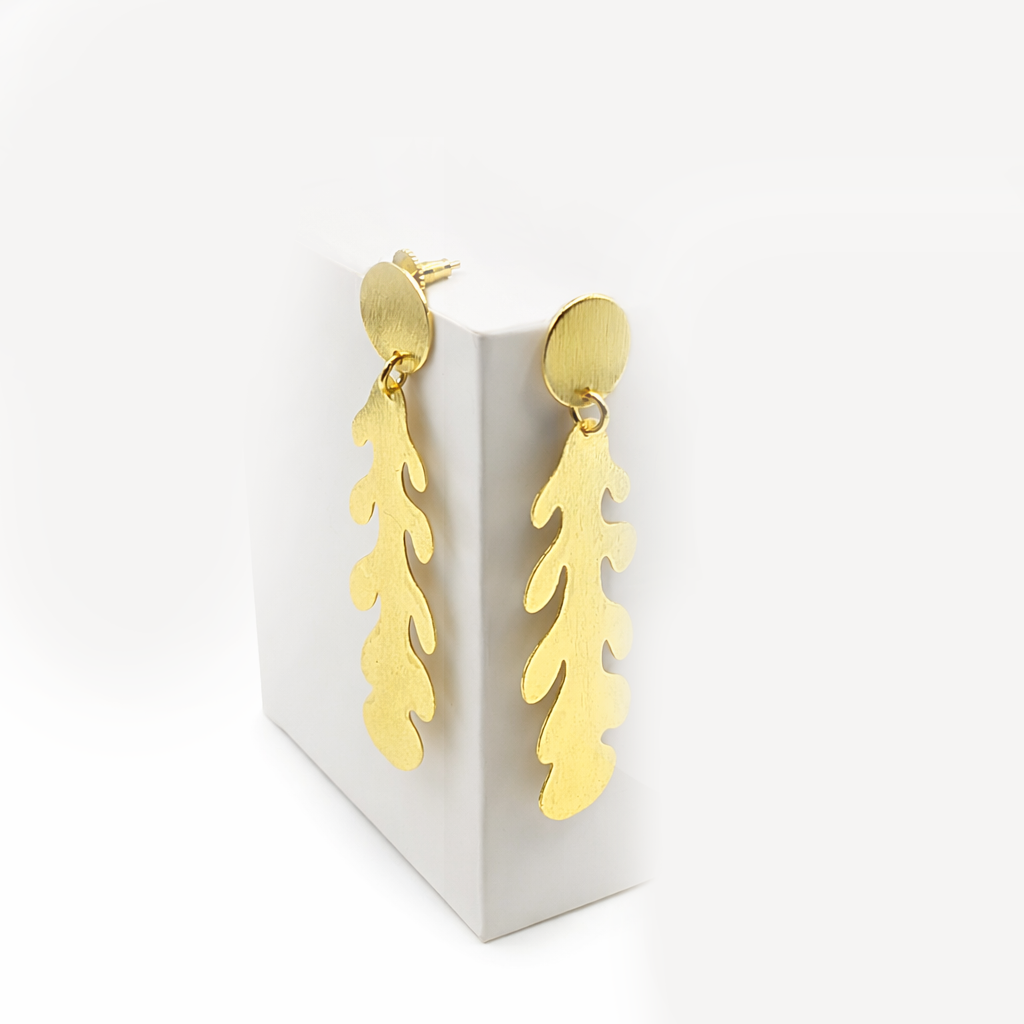 Desert Plant Cactus Inspired Earrings Elegant