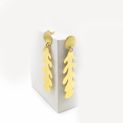 Desert Plant Cactus Inspired Earrings Elegant