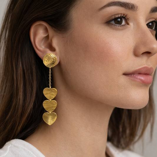 Classic Heart Love Jewelry Earrings