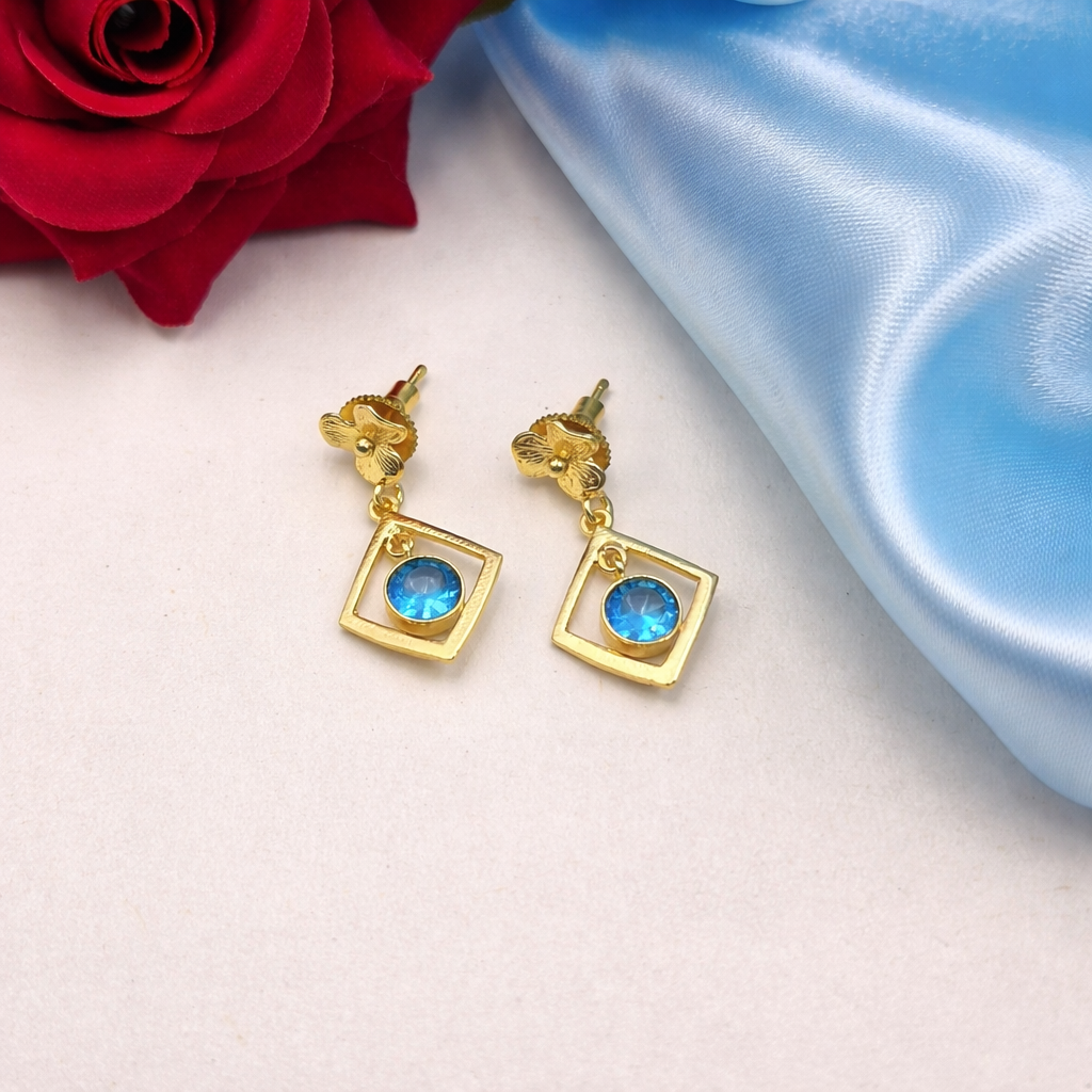 Small Drop Earrings Elegant Everyday Gemstone Jewelry