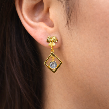 Small Drop Earrings Elegant Everyday Gemstone Jewelry