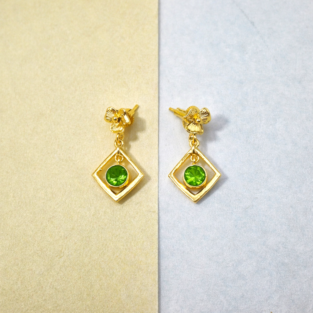 Small Drop Earrings Elegant Everyday Gemstone Jewelry