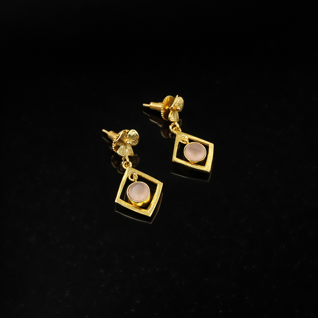 Small Drop Earrings Elegant Everyday Gemstone Jewelry