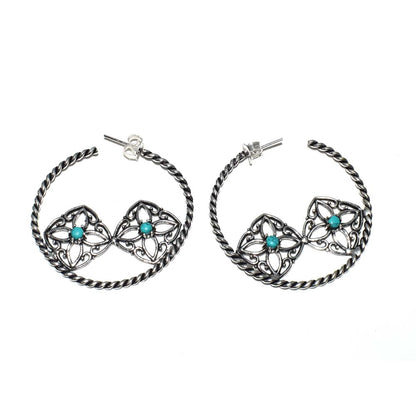 Santa Rosa Turquoise Jewelry Gemstone Fashion Ethnic earring EAR-4913