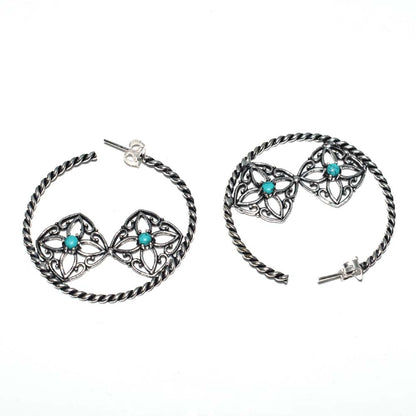 Santa Rosa Turquoise Jewelry Gemstone Fashion Ethnic earring EAR-4913