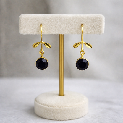Minimalist Gold Dangle Earrings Romantic Jewelry Gift for Her EAR07-GLD