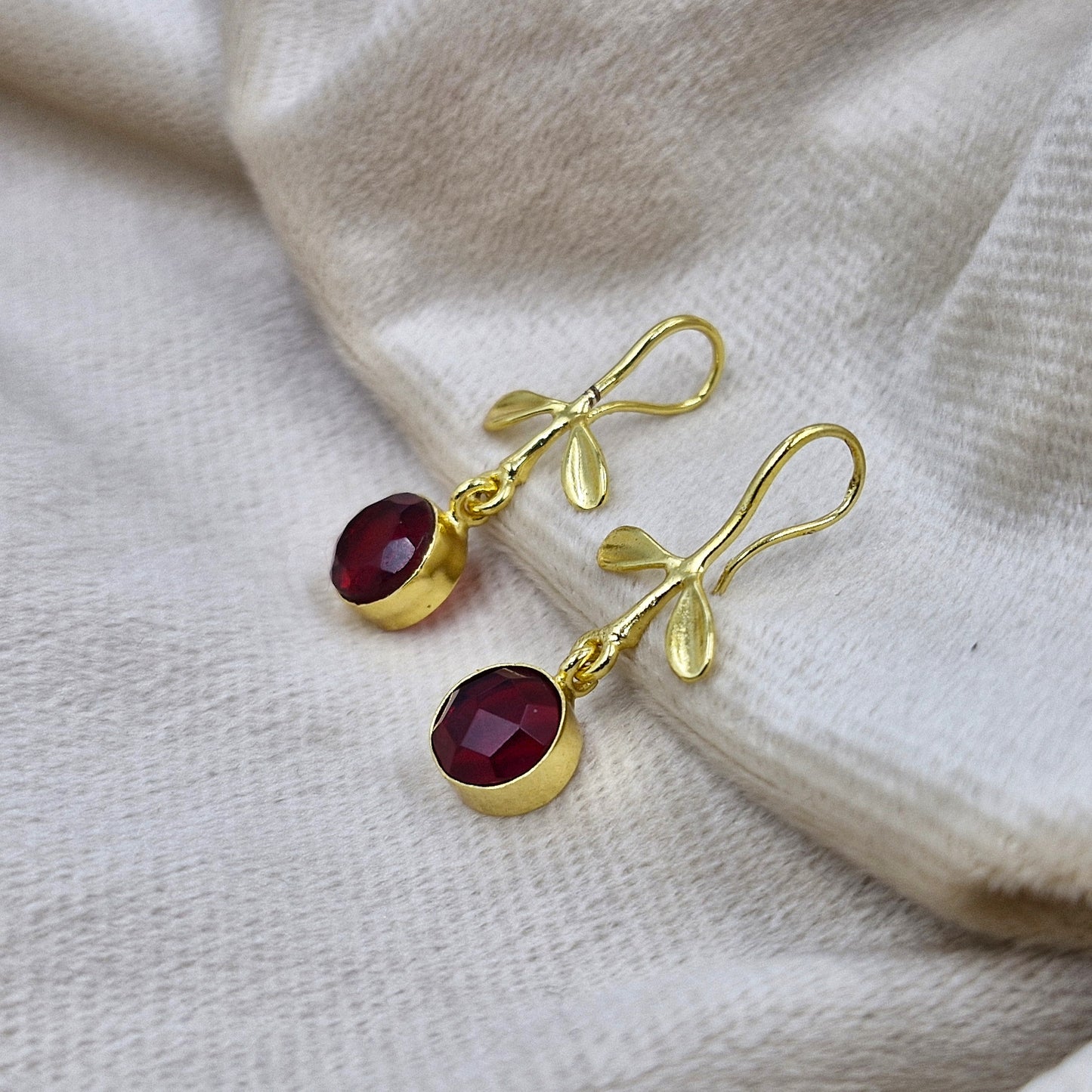 Minimalist Gold Dangle Earrings Romantic Jewelry Gift for Her EAR07-GLD
