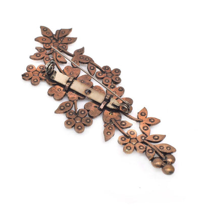 Gorgeous Floral Saree Pin Brooch Cz Stone Wedding Bouquet Jewelry PIN-102