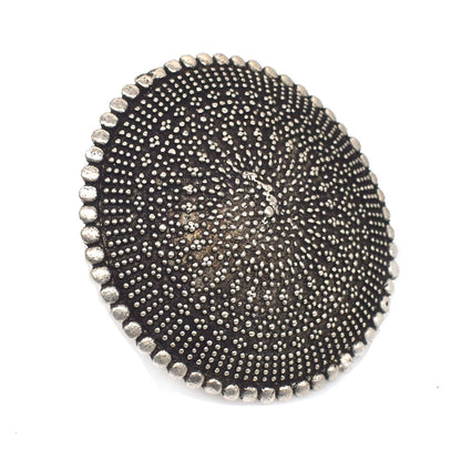 Oxidized Adjustable Ring Stunning Silver Plated Women's Ring Gift RIN-6788