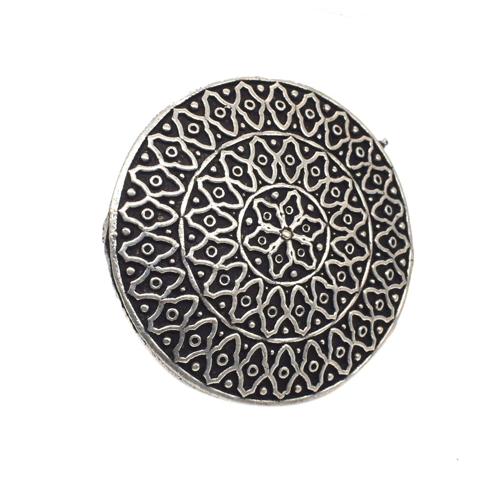 Oxidized Silver Adjustable Ring Silver Plated Women's Ring Gift RIN-6789