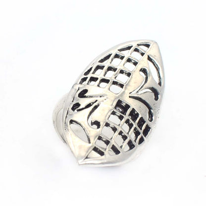 Silver Oxidized Adjustable Ring Handmade New Year Gift Jewelry Gift RIN-6925