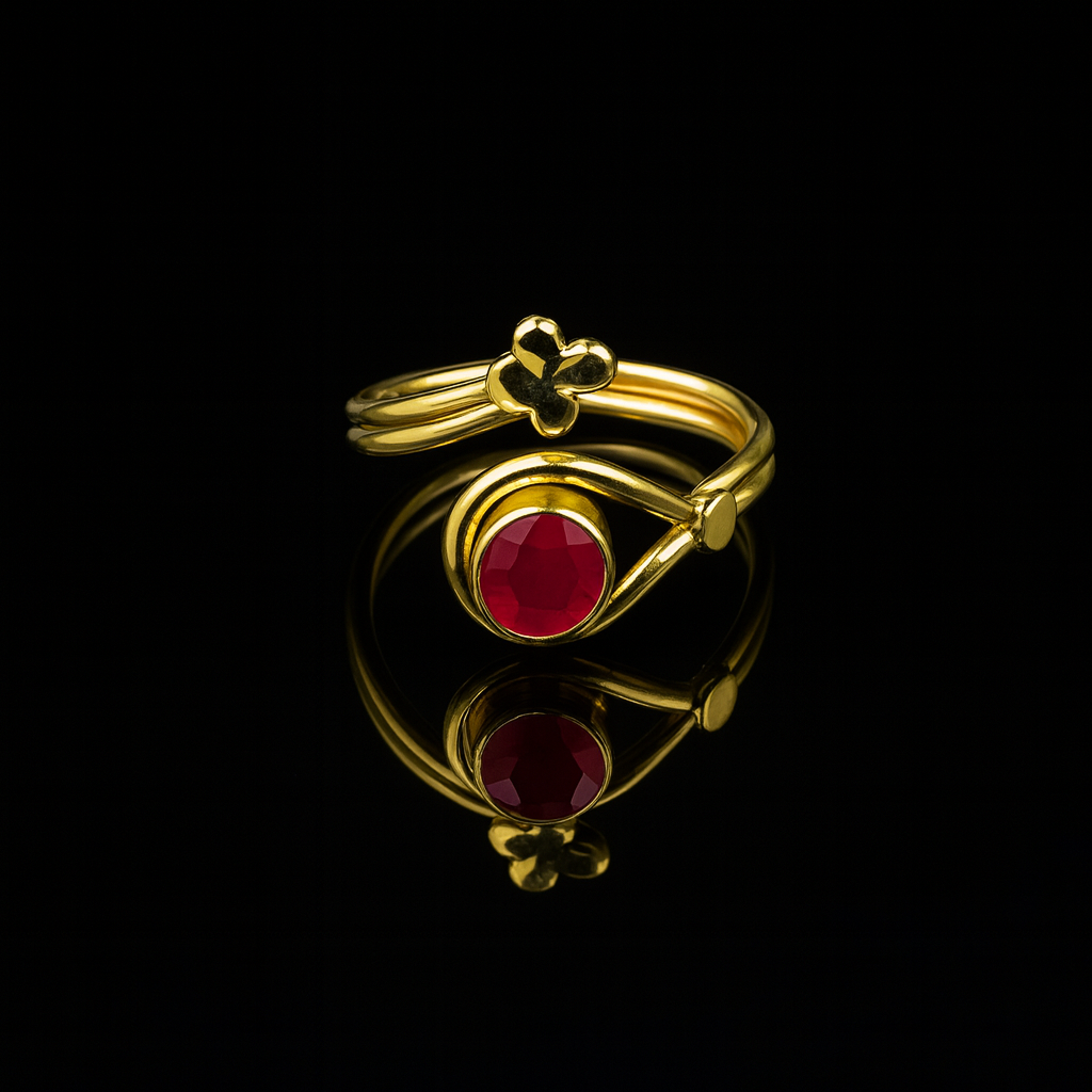 Trio Front Adjustable Ring RIN02-GLD