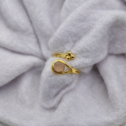 Trio Front Adjustable Ring RIN02-GLD
