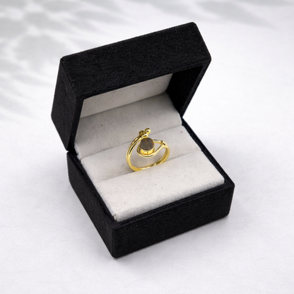 Trio Front Adjustable Ring RIN02-GLD