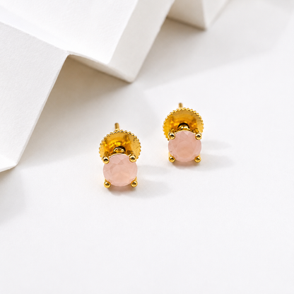 Gold Plated Vintage Stud Earrings for Women Statement Fashion Jewelry ST17-GLD