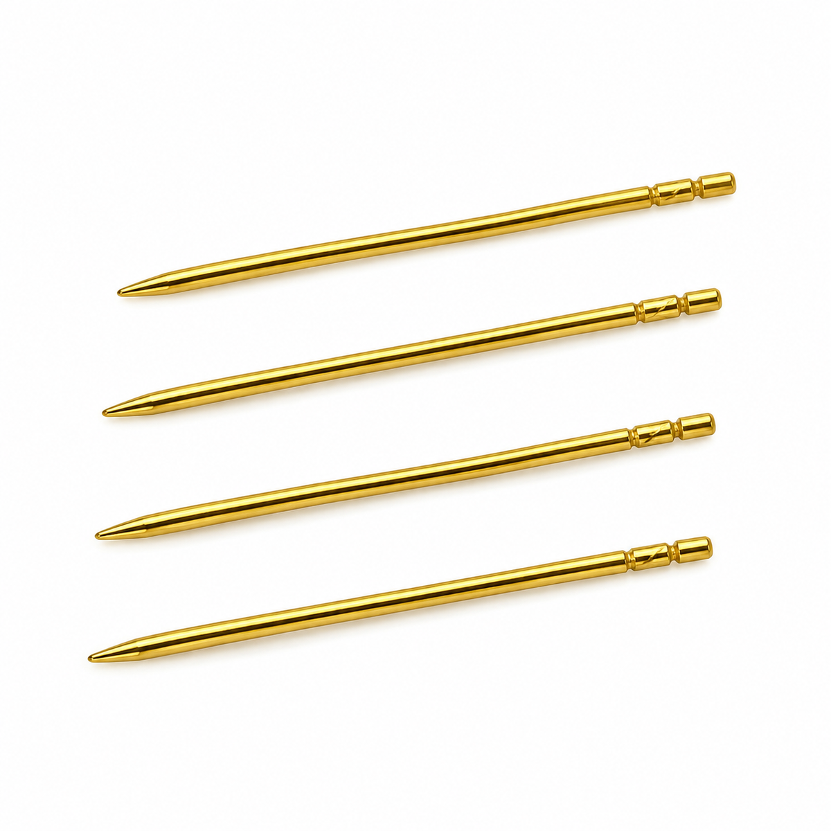 Gold Fruit Picks Elegant Food Skewers Party Appetizer Serving Set TP01-GLD-STD