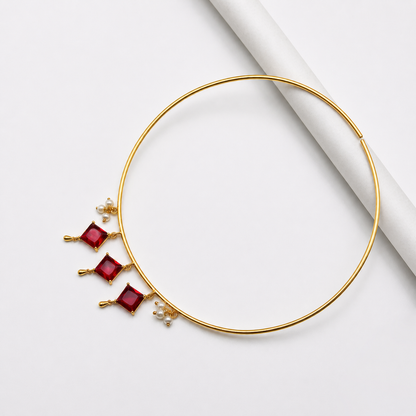 Luxury Gold Choker Necklace for Women Elegant Statement Jewelry WCKR05-GLD